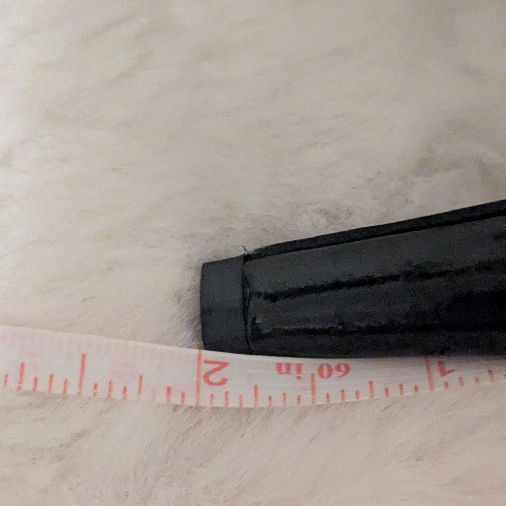 Bandolino Black Patent Leather Heels Suede Bow Pumps Pointed Toe Work - Picture 9 of 9